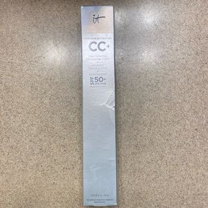 it cosmetics CC+ color correcting full coverage cream & anti-aging serum MEDIUM